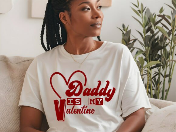 Daddy is My Valentine SVG: A Heartfelt Embroidery Design for Real Projects