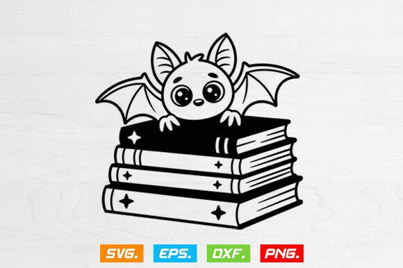 Dragon Reading Books Svg, Book Svg