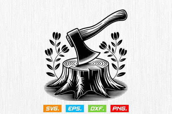 Lumberjack Axe SVG,Floral Lumberjack Svg Review for Real Projects