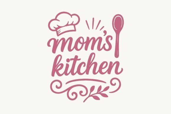 Mom’s Kitchen SVG: A Versatile Graphic Design Asset for Crafts and Branding