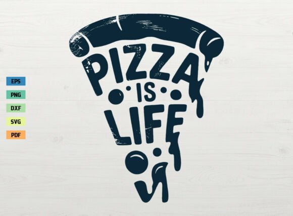 Retro Pizza Is Life SVG: A Designer’s Perspective