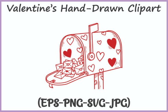 Valentine’s Mailbox SVG Overload Hearts for Graphics and Freebies