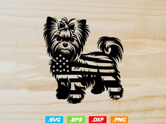 Yorkie Dog SVG: A Versatile Graphic Design Asset for Crafts and Branding